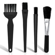 Jravezt 청소 브러시 4개 세트 청소 브러쉬 틈새 청소 정전기 방지 먼지 제거 청소 공구 PC USB 포트 키보드용, 1개, 상세페이지 참조