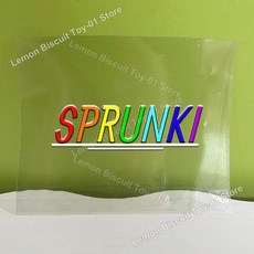 스프렁키스 전사 스티커 만화 비닐 크리스탈 라벨 양각 데칼 자가 접착 방수 컵 병 선물용, 1개, 4. JZHZ22