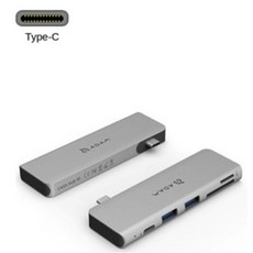 ADAM 亞果元素 CASA HUB 5E USB-C 3.1 五合一高速供電多功能讀卡機, 1個