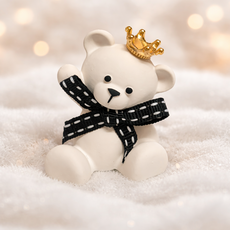 도트리본 곰돌이 3D 석고방향제 호두마루샵 새해신년단체선물 돌잔치웨딩답례품 스승의날선물 감사퇴사개업선물 석고방향제/오퓨저, 3.블랙체리