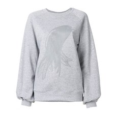 이오아나시올라쿠 오버사이즈 프린트 스웨트셔츠