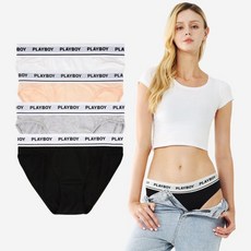 매장정품 PLAYBOY 우먼 아웃밴드 삼각팬티 PWP3611-1매입 PWP3611-1 161128