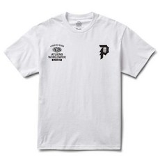 NEVERMIND.INC PRIMITIVE OKST1-PAPHO2431 GLOW HW TEE 流浪者合唱團聯名T恤 柔軟舒適 寬鬆版型, 1個, WHITE 白色,L