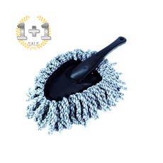 자동차 차량용 먼지털이개 기름 걸래 먼지떨이 브러쉬, 2개