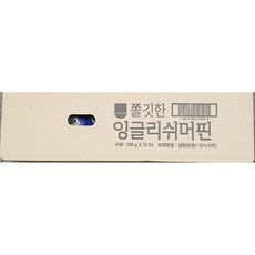 잉글리시머핀(삼립 240g x10입 2.4kg) 업소용 냉동 맥모닝 빵, 1개
