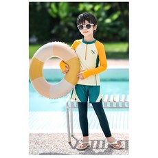 삐삐네옷가게 남아 갤럭시 긴팔 반바지 레깅스 세트 + 수영모