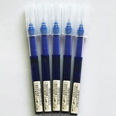 sencoo 초극세 펜 액체 잉크 펜 롤러볼 속건 잉크 5개 팩 자택 사무실 학교용 (블루)