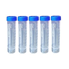 파인파티클 코니칼 튜브 스탠드형 코니컬 카샴푸 소분 계량 보관 용기 50ml X 5개, 1세트