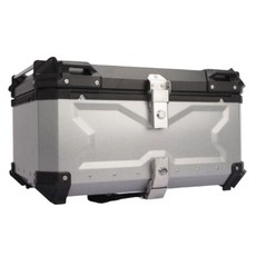 알루미늄 탑박스 헬멧수납 오토바이 리터 알탑 배달가방 스쿠터 리어 대용량, 플랫블랙 36L