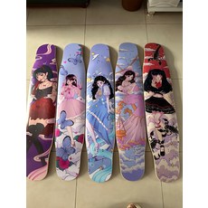 dgg 長板 12星座 全套滑板板面, 如圖所示, 1個