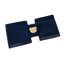 코코아돌 유모차 T 안전바 커버 티 안전가드 패드 침받이, 1개, 블랙