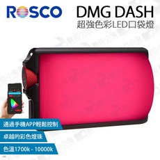 ROSCO DMG DASH LED口袋燈 1700K-10000K RGB全彩補光燈 IP65防水防塵, 1個