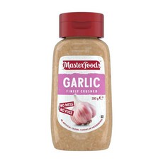 호주 마스터푸드 Masterfoods Finely Crushed Garlic Squeeze 갈릭 마늘 시즈닝 스퀴즈, 6개, 280g