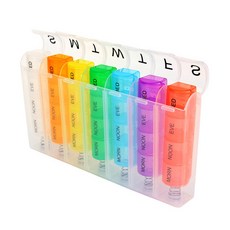 도소 무지개 28칸 약통, 1개