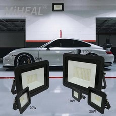 110V/220V LED 산업용 조명 10W 20W 30W 50W 100W 공장 작업장 차고 IP68 작업 램프 광산 투광, warm white - 110V