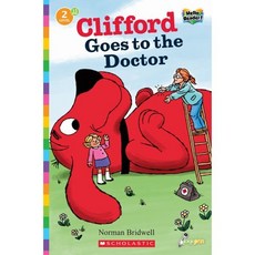 Scholastic Hello Reader Level 2 #15: Clifford Goes to the Doctor (Book + StoryPlus QR)