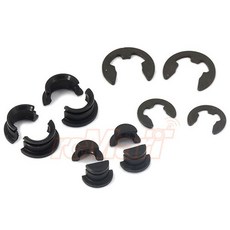 ABC HOBBY 球頭襯套 (碳纖維懸吊固定板用), 1個