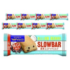 BOURBON 北日本 Slow Bar濃郁椰奶能量棒, 9個, 41g