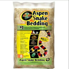 Zoo Med Aspen蛇用墊材，99.9%無塵低敏，高吸收力，舒適寵物環境, 1個, 8.8L