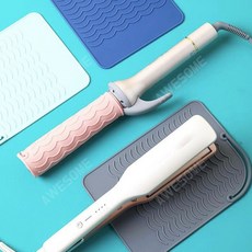 생활잇 실리콘 고데기 매트 실리콘고데기파우치, 민트