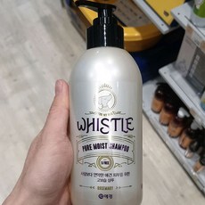 휘슬 퓨어 모이스트 애견 샴푸, 500ml, 1개