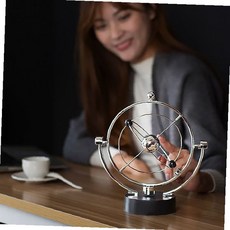 책상 위 장식용 물리 진자 운동 장난감 인테리어 소품 과학 교구 균형 추 회전, 회전형진자운동
