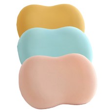 밍고쓰 모찌 숙면 메모리폼 경추 베개, 1개, 옐로우