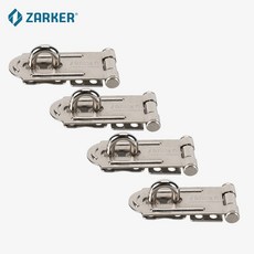 자커 걸고리 소 48x19mm 자물쇠 사물함 잠금장치 경첩, 4개
