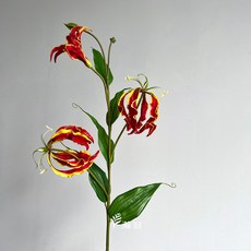 手感嘉蘭 家居裝扮攝影拍照道具 婚慶餐桌花束, 桔紅