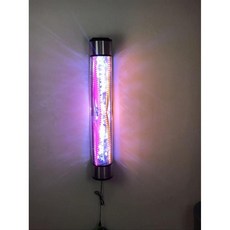 LED 미용실 이발소 헤어샵 싸인볼 간판 원형통 회전, 공식 표준, 120x18 분말