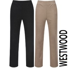 5층 웨스트우드 WESTWOOD 우먼 코듀로이 본딩 부츠컷 밴드 팬츠 (여자 겨울 바지) P4/530