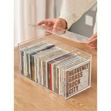 아크릴 CD수납 DVD 잔열장 보관랙, 커스텀(한장부터 주문 디자인 )