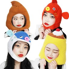 쭌쥬니네 큐티뽀쨕 캐릭터 모자, 1개, 8. 붕어빵 모자