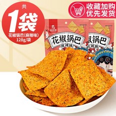 비비잔 비비짠 중국 간식 스낵 마라 찹쌀 누롱지 과자 궈바 원산지 중국, B. 128g/봉지, 128g, 1개