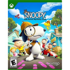 Snoopy & The Great Mystery Club (수입판 : 북미) - Xbox Series X, 상세페이지 참조