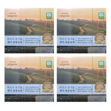피코크 유기농 현미 하동녹차, 4개, 50개입, 1.5g