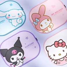 라온루리(RAONRURI) 산리오 차량용 선블라인드 차량햇빛가리개, 쿠로미