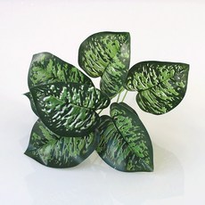 嘉義出貨 仿真植物 假綠植 龜背芋 綠蘿 植物牆配件 草坪植物牆配飾 仿真植物牆配材 壁掛草 仿真草坪綠植牆 柵欄裝飾品, 9叉星木點, 1個