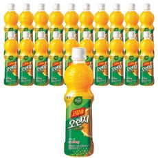 자연은 고칼슘 오렌지, 500ml, 20개