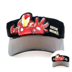 아이언맨 키즈썬캡 유아모자