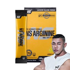 NS 아르기닌 6000 고함량 아미노산보충제 레몬맛, 1개, 15회분
