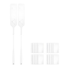 Arico 水槽和冰箱地板清潔刷, 白色, 2支