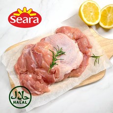 시에라 HALAL 닭정육 뼈없는 순살 닭다리살, 3개, 2kg