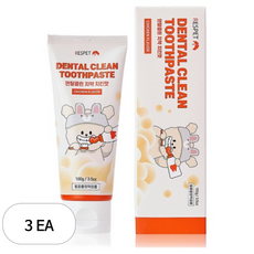 리스펫랩 반려동물 덴탈클린 효소치약 치킨맛, 3개