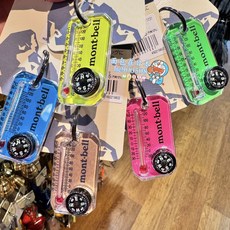 등산 나침반 아웃도어 지퍼 미니 디지털 계량기 명고180D 어드벤처 지질나침반, 노란색, 1개