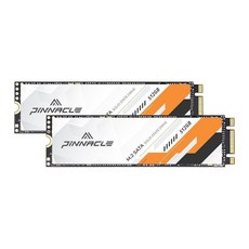 TIMETEC 1TBX2 6GB 228 SATA 2팩 III SSD NAND TLC 3D, 피나클 512GB (2팩)