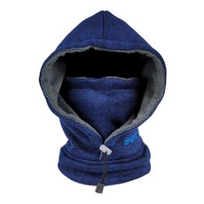 인콘트로 멜란지 후드넥워머, 곤색, 1개