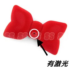 蝴蝶造型 錄音變聲器 兒童趣味玩具, 1個, 領帶變聲器 紅色 - 有激光,包含 CR2025電池 2顆