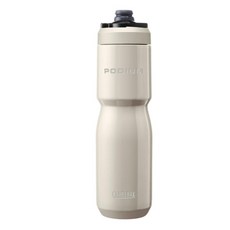 CamelBak Podium 競速真空保冰單車水瓶 650ml 不鏽鋼, 1個, 白色, 白色