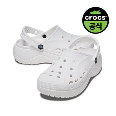 크록스 공식 여성 BAYA PLATFORM CLOG WT (24SWCL208186)